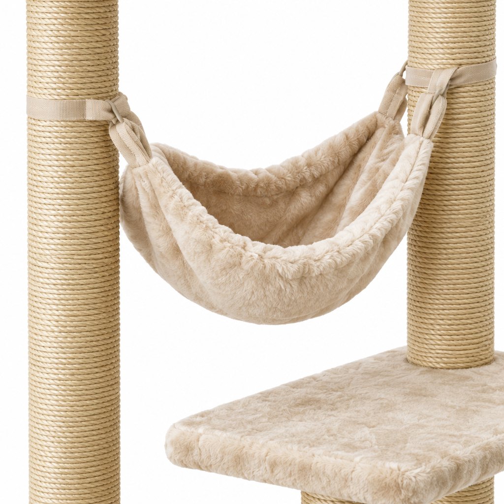 Игровой комплекс для кошек Pawly, 39 х 38 х 133 см