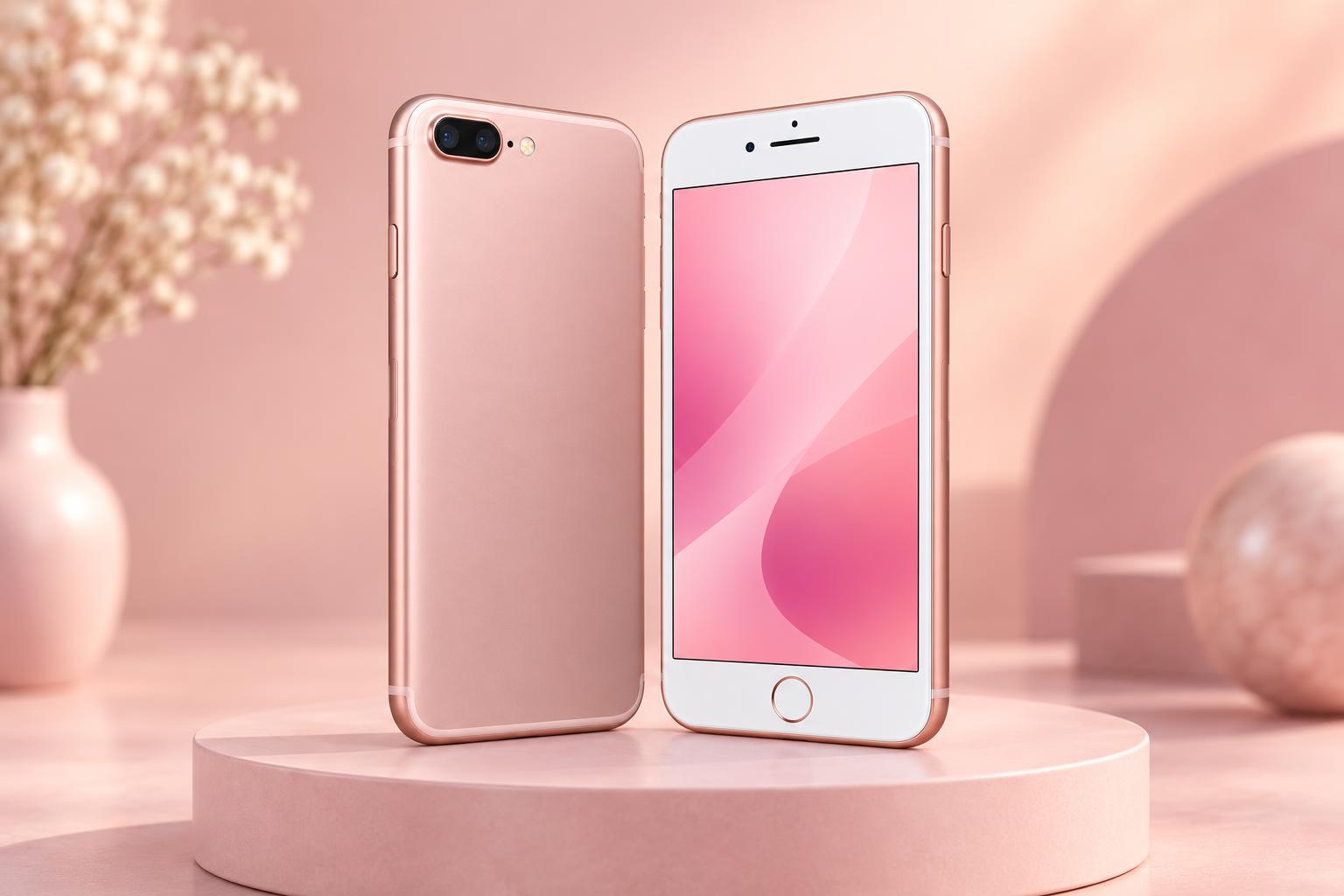 Auriq A7 Plus в цвете Rose Gold